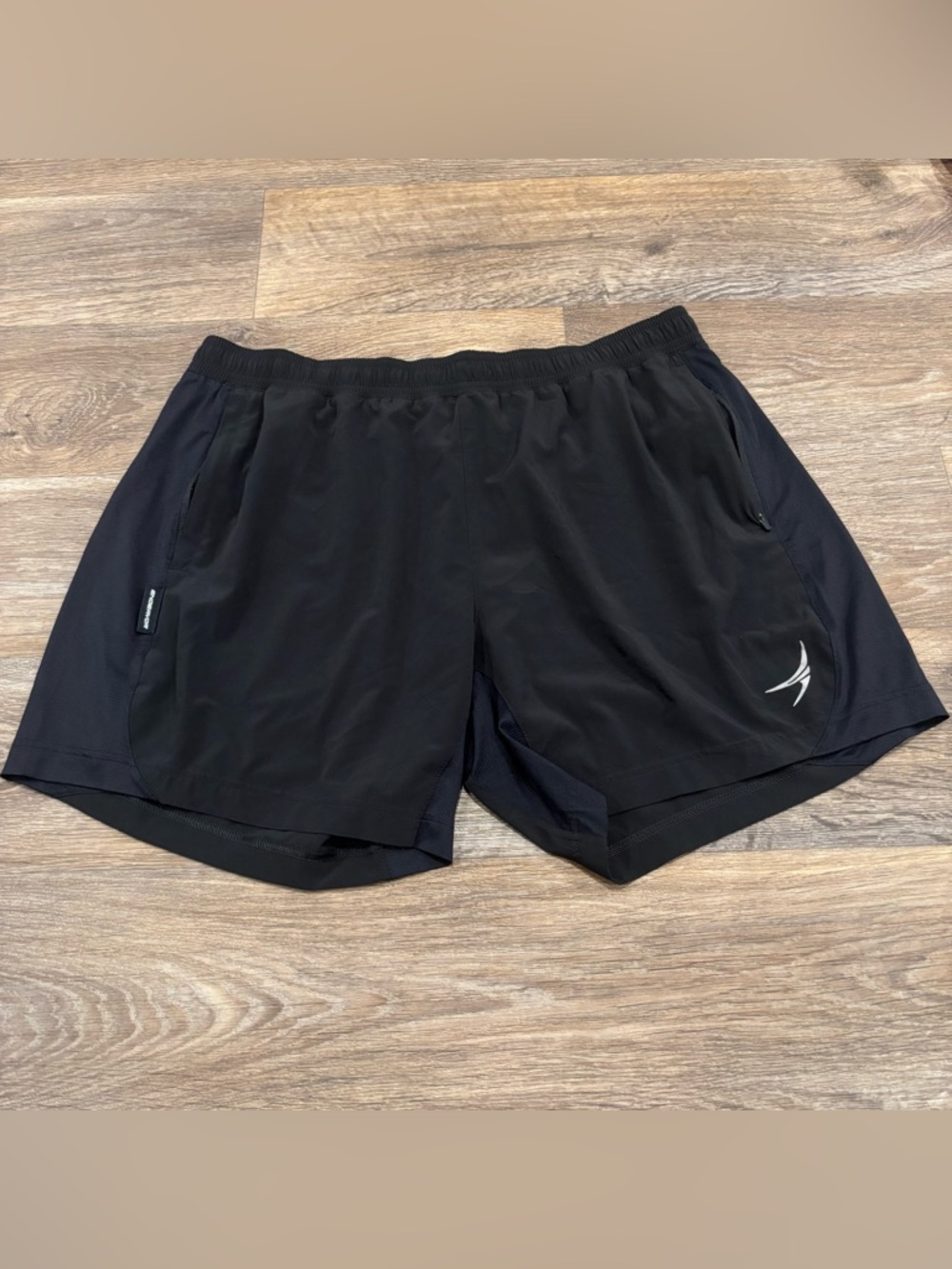 Endeavor Active Shorts Mesh Panel Zipper Pockets Lined Training Gym Men’s XL 6”